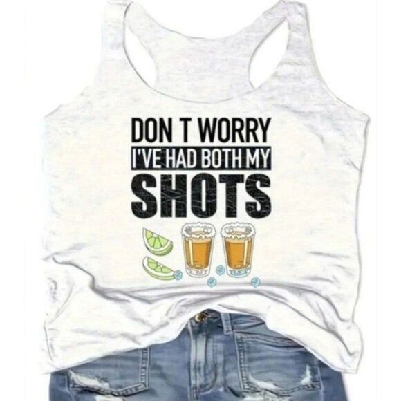 Printed Loose Tank Top sz XXL - Picture 1 of 5